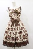 画像1: Angelic Pretty / Bear’s Chocolaterieジャンパースカート Free アイボリー H-25-06-03-078-AP-OP-NS-ZH (1)