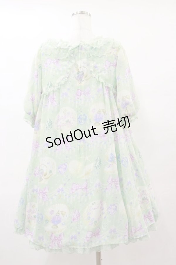 画像2: Angelic Pretty / Jewel Marine Specialワンピース Free ミント H-25-06-03-082-AP-OP-NS-ZH (2)