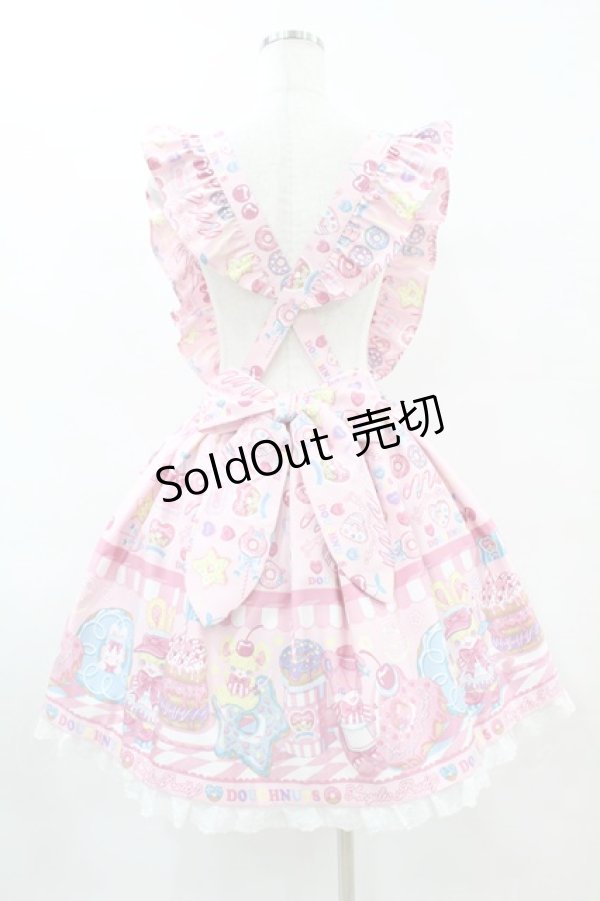 画像2: Angelic Pretty / Toy's Donut Dinerスカート Free ピンク H-25-06-03-1025-AP-SK-NS-ZH (2)