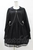 画像1: Jamie エーエヌケー / チェーンハーネスワンピース M ブラック H-25-06-03-1033-LO-OP-NS-ZH (1)