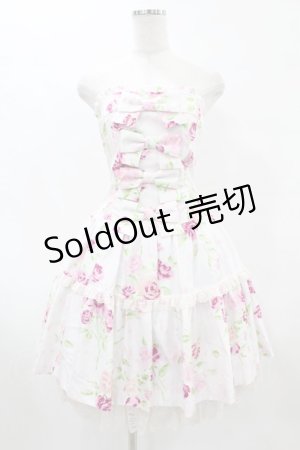 画像: JESUS DIAMANTE / アントワーヌベアワンピ 38 ぼかし薔薇ピンク H-25-06-03-1039-JE-OP-NS-ZH