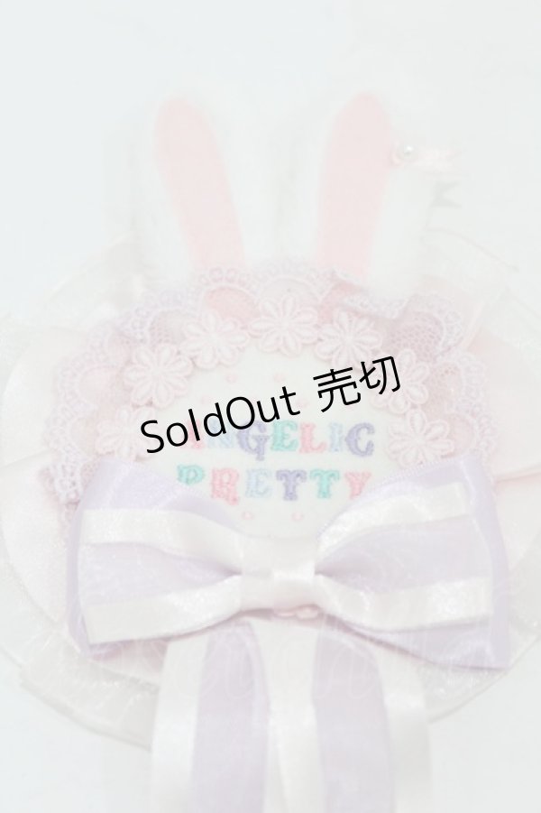 画像3: Angelic Pretty / リリカルバニーロゼッタブローチ  ラベンダー H-25-06-03-1006-AP-AC-NS-ZH (3)