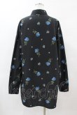 画像2: Jamieエーエヌケー / ローズpt BIGシャツ M ブラック H-25-06-03-1049-0-BL-NS-ZH (2)