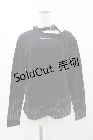 画像: EATME / ベルトデザインTシャツ Free ブラック H-25-06-03-1050-LO-TS-NS-ZH