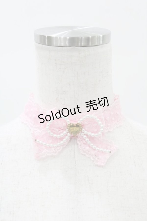 画像1: Angelic Pretty / Sweet Actressチョーカー  ピンク H-25-06-03-1010-AP-AC-NS-ZH (1)