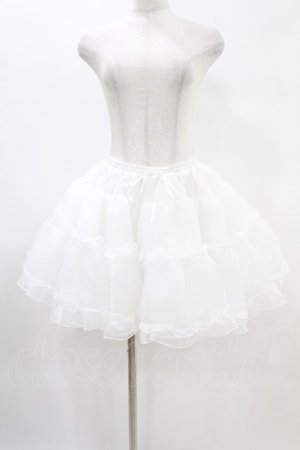 画像: Angelic Pretty / オーガンジーパニエ Free オフ H-25-06-03-1013-AP-SK-NS-ZH