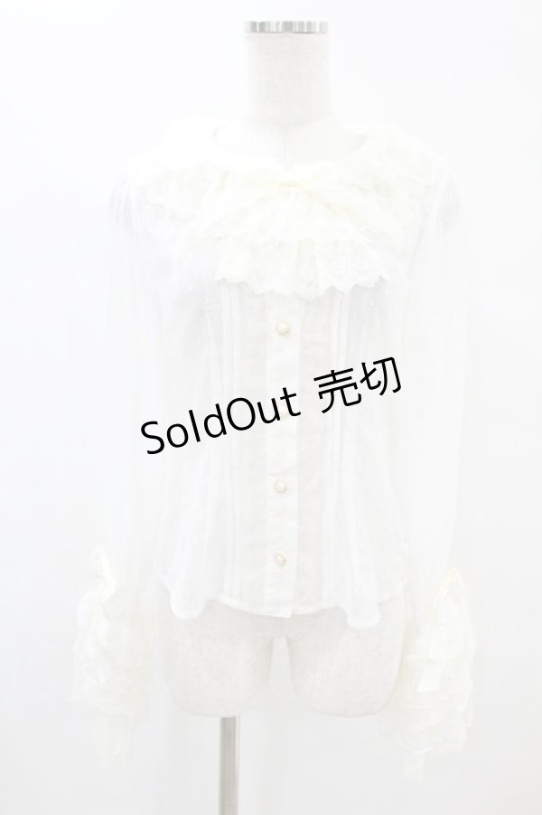 画像1: BABY,THE STARS SHINE BRIGHT / Fairy Topialiumブラウス Free オフ H-25-06-03-1015-BA-BL-NS-ZH (1)