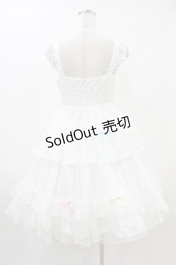 画像2: Angelic Pretty / Sugar Decorationジャンパースカート Free オフ H-25-06-03-1021-AP-OP-NS-ZH (2)