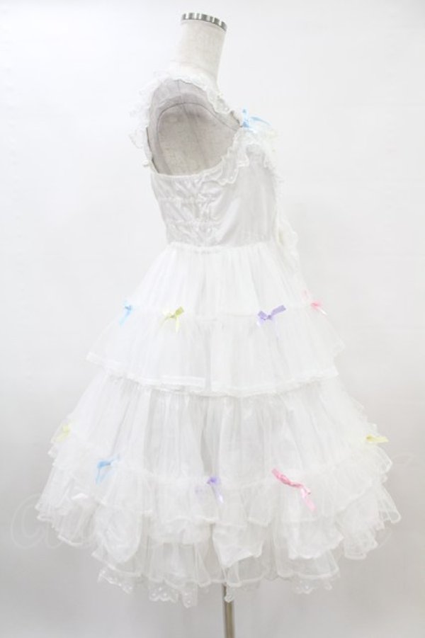 画像3: Angelic Pretty / Sugar Decorationジャンパースカート Free オフ H-25-06-03-1021-AP-OP-NS-ZH (3)