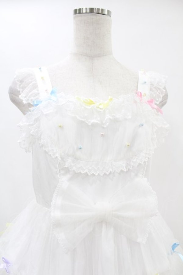 画像4: Angelic Pretty / Sugar Decorationジャンパースカート Free オフ H-25-06-03-1021-AP-OP-NS-ZH (4)