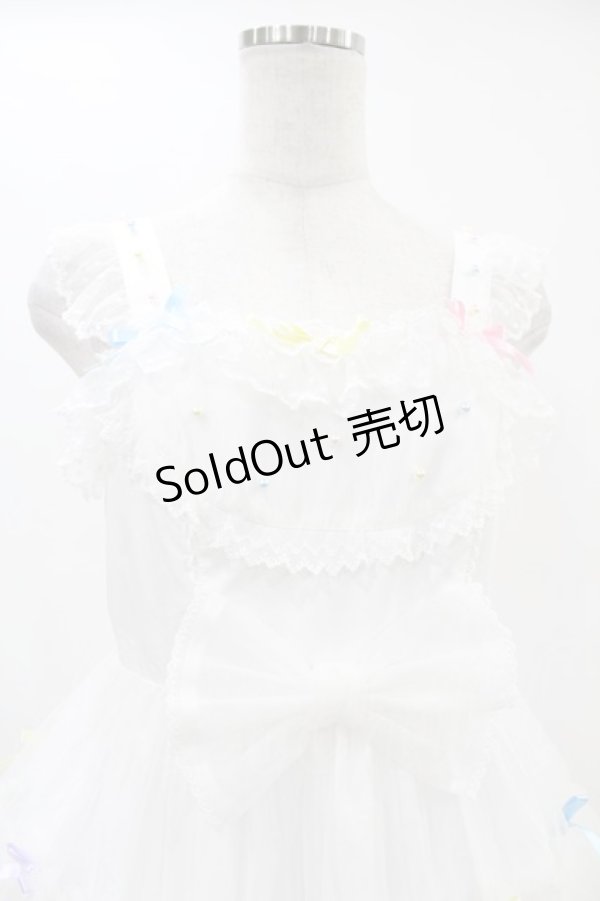 画像4: Angelic Pretty / Sugar Decorationジャンパースカート Free オフ H-25-06-03-1021-AP-OP-NS-ZH (4)