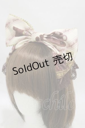 画像: Angelic Pretty / Bear’s Chocolaterieカチューシャ  アイボリー H-25-06-03-017-AP-AC-NS-ZH