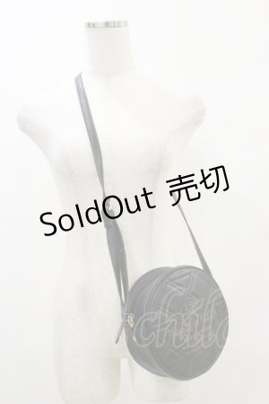 画像: Maison de FLEUR / ルミネ限定キルティングラウンドショルダー  ブラック H-25-06-03-027-LO-BG-NS-ZH