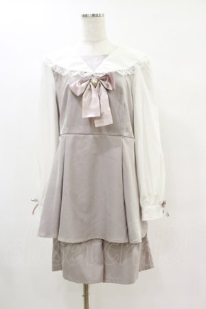 画像: majoretty / セーラーセットアップ+ソックス 2L ピンク H-25-06-03-030-LO-OP-NS-ZH