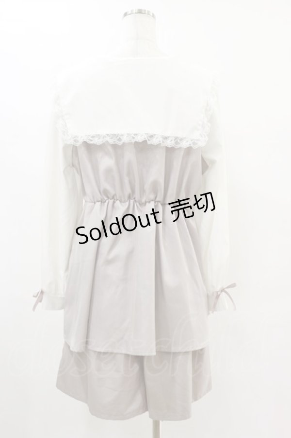 画像2: majoretty / セーラーセットアップ+ソックス 2L ピンク H-25-06-03-030-LO-OP-NS-ZH (2)
