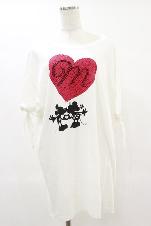 画像1: Secret Honey / ビッグTシャツ(ミニーver.) Free オフ H-25-06-03-045-CA-TS-NS-ZH (1)