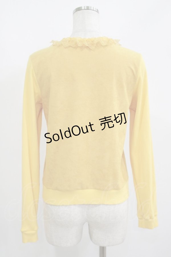 画像3: Shirley Temple / リブ切替カーディガン 160 マスタード H-25-06-04-035-ET-TO-KB-ZH (3)