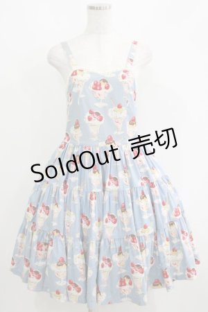 画像: Emily Temple cute / パフェティアードワンピース 160 ブルー H-25-06-04-005-ET-OP-KB-ZH