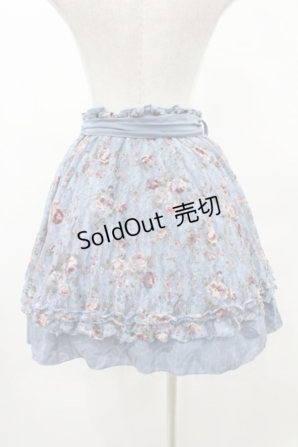 画像2: axes femme / リバーシブルスカート M ブルー H-25-06-04-1039-AX-SK-NS-ZH (2)