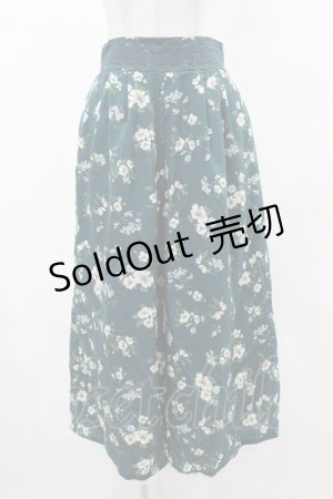 画像: axes femme / ゆったりシルエットスカウチョ M グリーン H-25-06-04-1042-AX-PA-NS-ZH