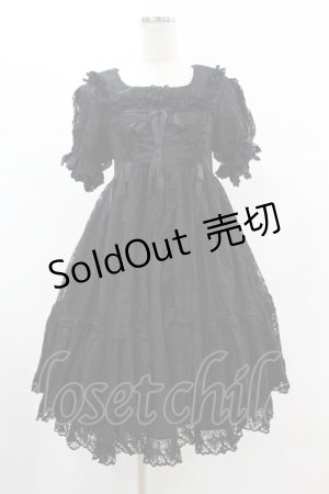 画像: metamorphose / ラッセルレースベビードール(2001年) Free ブラック H-25-06-04-1007-ME-OP-NS-ZH