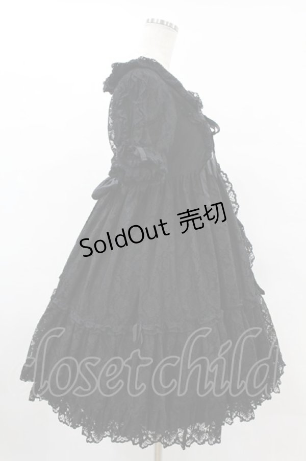 画像3: metamorphose / ラッセルレースベビードール(2001年) Free ブラック H-25-06-04-1007-ME-OP-NS-ZH (3)