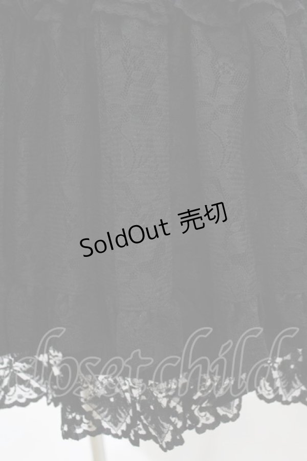 画像5: metamorphose / ラッセルレースベビードール(2001年) Free ブラック H-25-06-04-1007-ME-OP-NS-ZH (5)