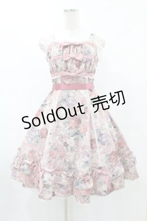 画像: BABY,THE STARS SHINE BRIGHT / Antique Rose Gardenジャンパースカート Free ピンク H-25-06-04-1009-BA-OP-NS-ZH