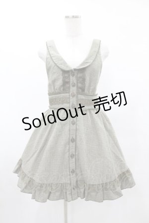 画像: axes femme / チェックジャンパースカート M グリーン H-25-06-04-1031-AX-OP-NS-ZH