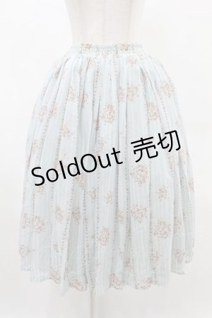 画像: axes femme / シフォンスカート M サックス H-25-06-04-1035-AX-SK-NS-ZH