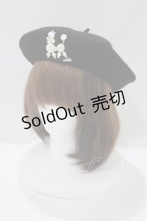 画像: MILK / プードルベレー  ブラック H-25-06-04-054-ML-AC-KB-ZH