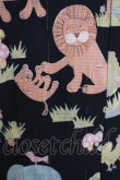 画像5: Jane Marple / Zooプリントのジャンパースカート  ブラック H-25-06-04-009-JM-OP-KB-ZH (5)