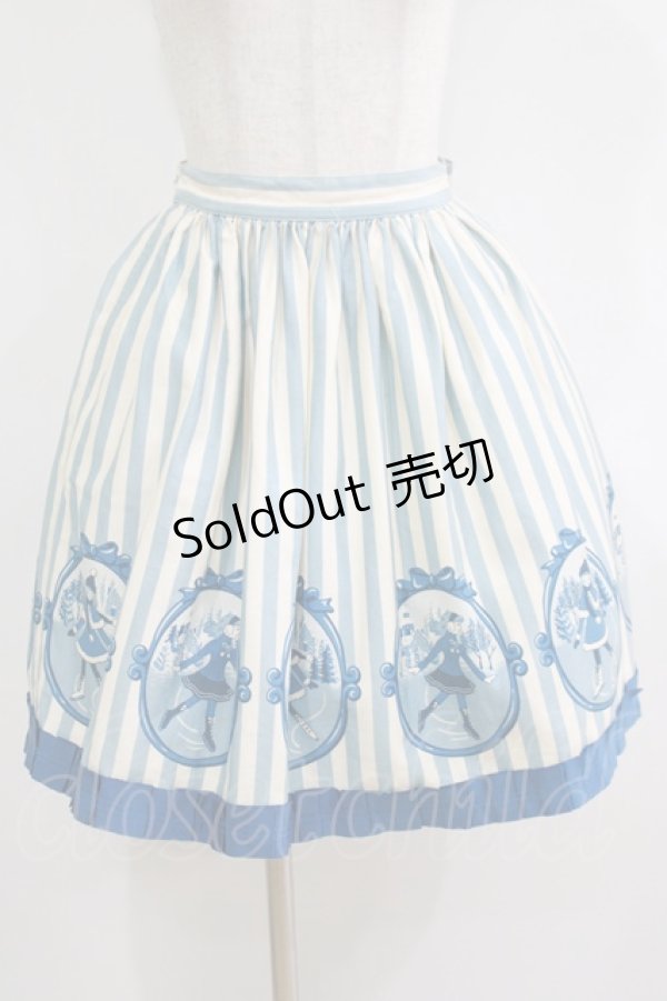 画像1: Shirley Temple / スケーターガールスカート 160 サックス H-25-06-04-011-ET-SK-KB-ZH (1)