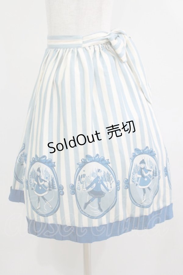 画像2: Shirley Temple / スケーターガールスカート 160 サックス H-25-06-04-011-ET-SK-KB-ZH (2)