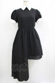 画像1: Jamie エーエヌケー / 配色アシメワンピース M ブラック H-25-06-05-031-LO-OP-NS-ZH (1)