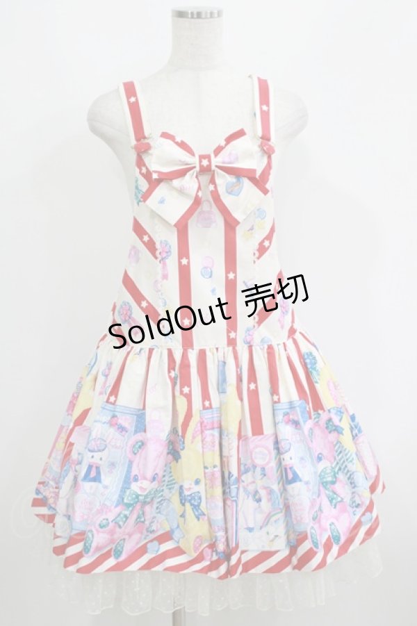 画像1: Angelic Pretty / Toy Doll Boxサロペットセット Free オフ H-25-06-05-033-AP-OP-NS-ZH (1)