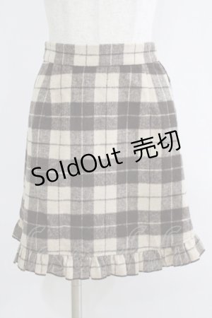 画像: evelyn / チェックスカート Free ブラウン H-25-06-05-046-LO-SK-NS-ZH