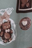 画像6: Innocent World / チョコレートテディベアージャンパースカート Free グリーン H-25-06-05-1036-IW-OP-NS-ZH (6)