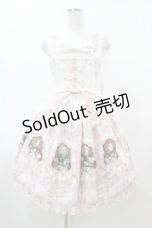 画像: BABY,THE STARS SHINE BRIGHT / 夢色に花舞うPrincess Garden Party柄デコールジャンパースカート Free オフ H-25-06-05-1039-BA-OP-NS-ZH