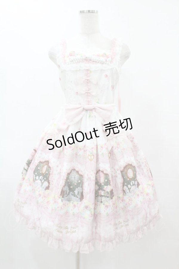 画像1: BABY,THE STARS SHINE BRIGHT / 夢色に花舞うPrincess Garden Party柄デコールジャンパースカート Free オフ H-25-06-05-1039-BA-OP-NS-ZH (1)