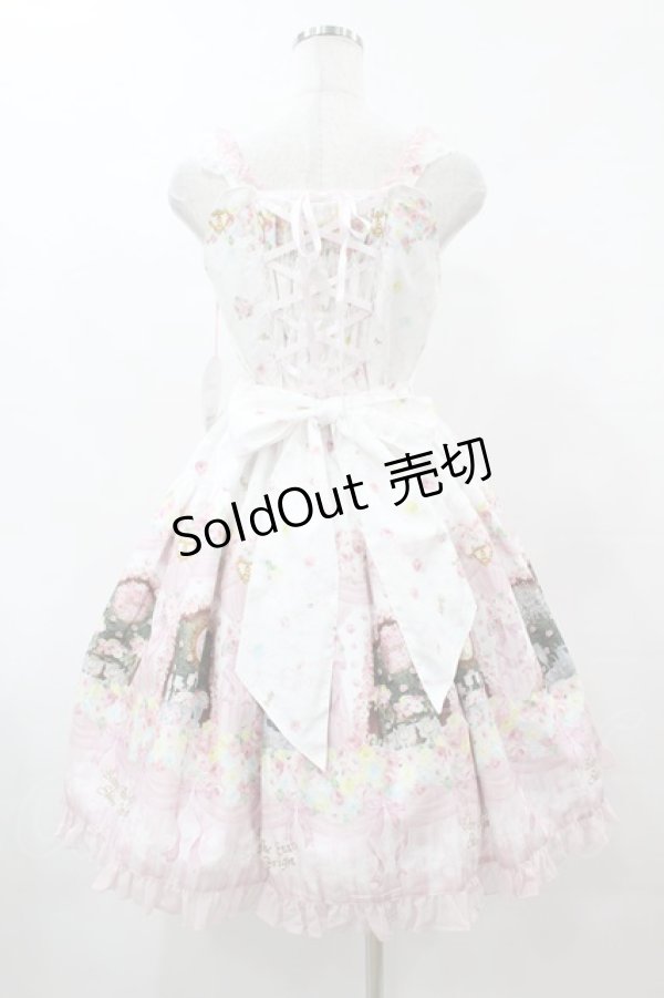 画像2: BABY,THE STARS SHINE BRIGHT / 夢色に花舞うPrincess Garden Party柄デコールジャンパースカート Free オフ H-25-06-05-1039-BA-OP-NS-ZH (2)