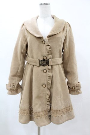 画像: axes femme / ベルト付コート M キャメル H-25-06-05-1060-AX-CO-NS-ZH
