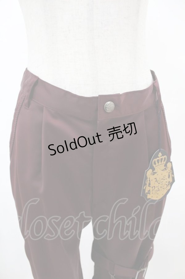 画像4: ALICE and the PIRATES / ベルト付ロングパンツ Free ボルドー H-25-06-05-1018-PA-PA-NS-ZH (4)