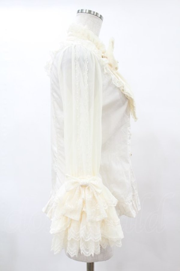 画像3: Angelic Pretty / Romantic Sweet Lacyブラウス Free アイボリー H-25-06-05-1023-AP-BL-NS-ZH (3)