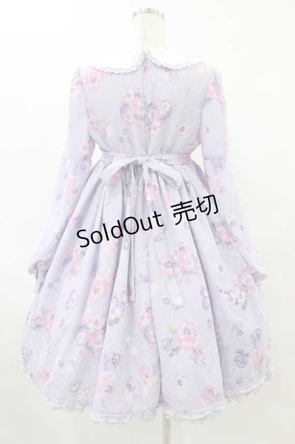 画像2: Angelic Pretty / Sweetie Violetワンピース Free ラベンダー H-25-06-05-1026-AP-OP-NS-ZH (2)