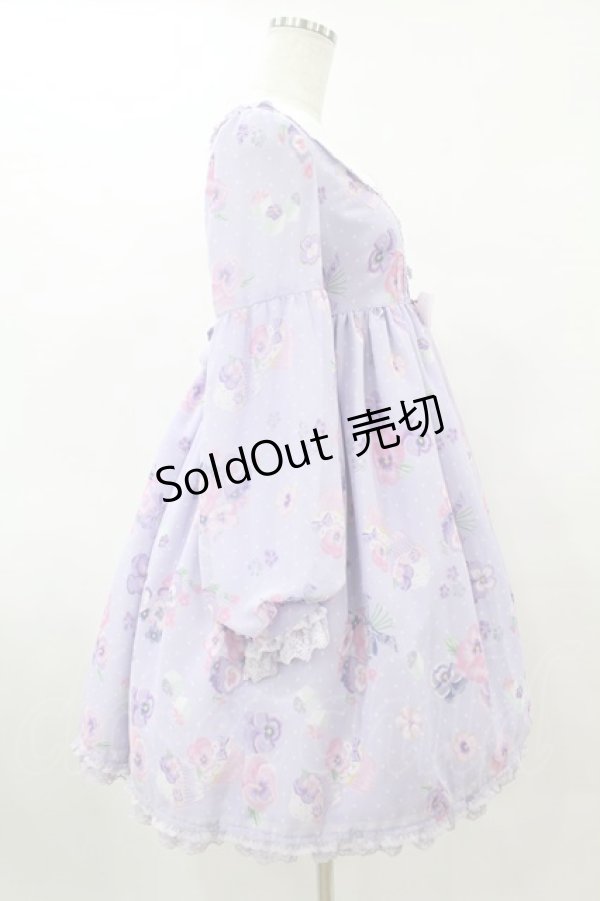 画像3: Angelic Pretty / Sweetie Violetワンピース Free ラベンダー H-25-06-05-1026-AP-OP-NS-ZH (3)