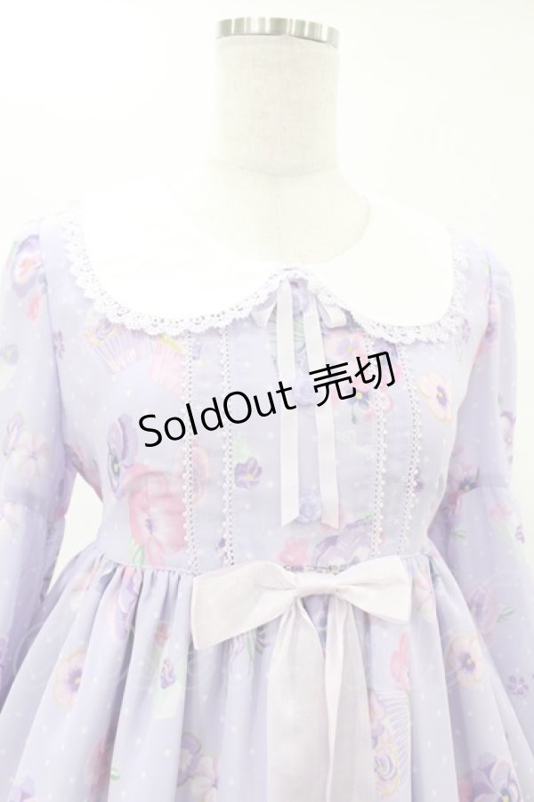 画像4: Angelic Pretty / Sweetie Violetワンピース Free ラベンダー H-25-06-05-1026-AP-OP-NS-ZH (4)