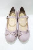 画像1: an another angelus / ストラップ付きリボンバレエシューズ S（22.5〜23cm） PINK H-25-06-05-075-CA-SH-NS-ZH (1)