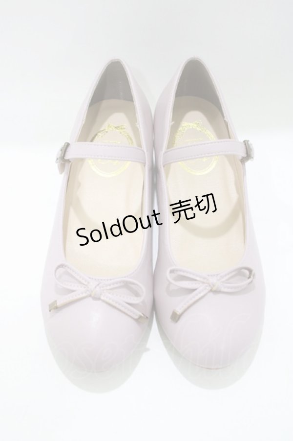 画像1: an another angelus / ストラップ付きリボンバレエシューズ S（22.5〜23cm） PINK H-25-06-05-075-CA-SH-NS-ZH (1)