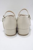 画像3: an another angelus / ストラップ付きリボンバレエシューズ S（22.5〜23.0cm） IVORY H-25-06-05-079-CA-SH-NS-ZH (3)